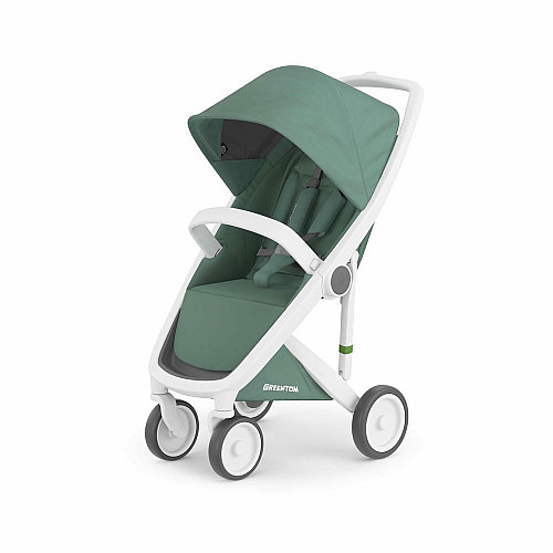 Прогулянкова коляска Greentom Classic Sage-White