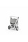 Прогулянкова коляска Greentom Classic Grey-White