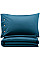 КПБ 1.5сп ARDESTO Mix&Match, пододеяльник 160х220см, простыня 180х240см, наволочки (2) 50х70см, 100% хлопок, сатин, синий