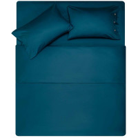 КПБ 1.5сп ARDESTO Mix&Match, пододеяльник 160х220см, простыня 180х240см, наволочки (2) 50х70см, 100% хлопок, сатин, синий