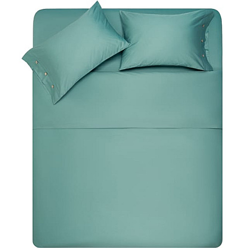 КПБ 2.0сп ARDESTO Mix&Match, пододеяльник 200х220см, простыня 240x260см, наволочки (2) 50х70см, 100% хлопок, сатин, зеленый