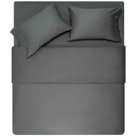 КПБ 2.0сп ARDESTO Mix&Match, підковдра 200х220см, простирадло 240х260см, наволочки (2) 50х70см, 100% бавовна, сатин, сірий
