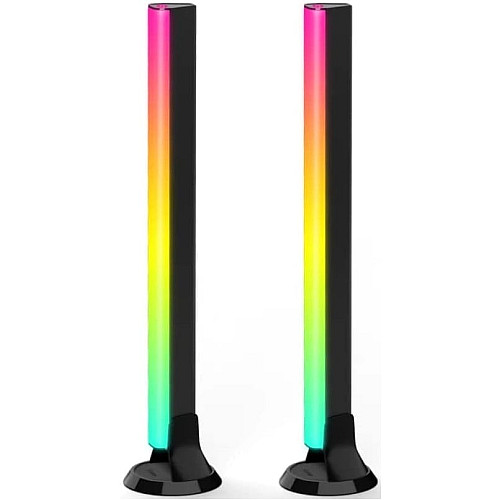 Набір підсвічування Govee H6046 Flow Plus Light Bars, RGBIC, WI-FI/Bluetooth, чорний