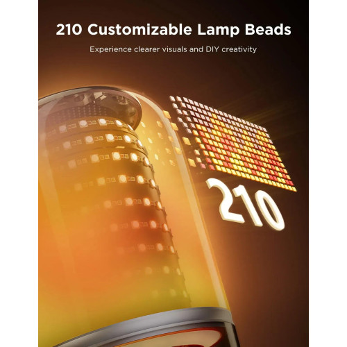 Настільний світильник розумний Govee Table Lamp 2 Pro x Sound by JBL, RGBICWW, WI-FI/Bluetooth, білий