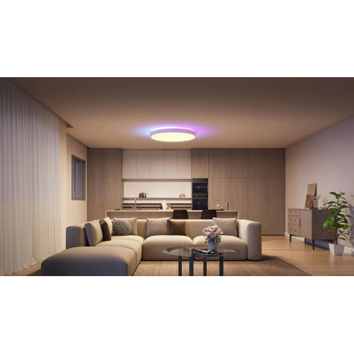 Потолочний світильник Govee 38cm Smart Ceiling Light Pro, RGBICWW, WI-FI/Bluetooth, білий