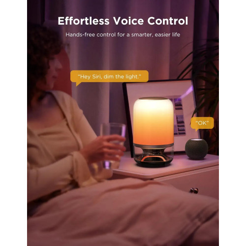 Настільний світильник розумний Govee Table Lamp 2 Pro x Sound by JBL, RGBICWW, WI-FI/Bluetooth, білий