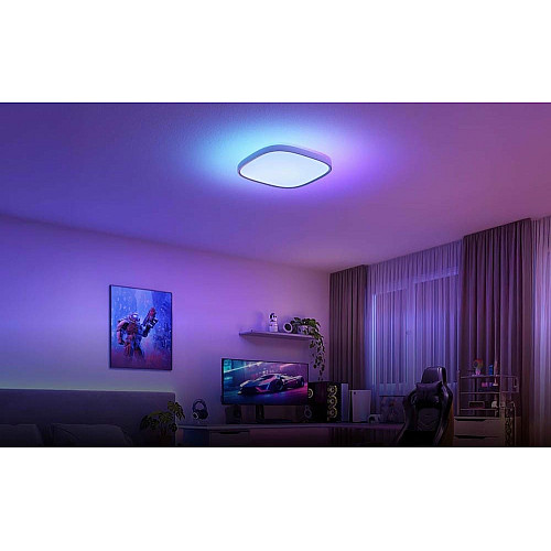 Потолочний світильник Govee H60A4 30cm Smart Square Ceiling Light, RGBWW + RGBIC, WI-FI/Bluetooth, білий