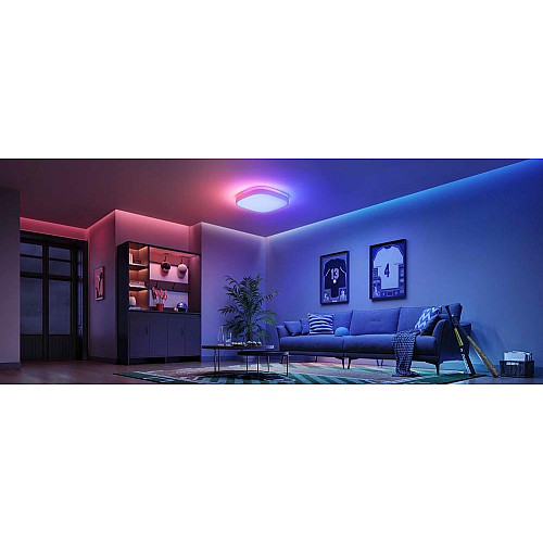 Потолочний світильник Govee H60A4 30cm Smart Square Ceiling Light, RGBWW + RGBIC, WI-FI/Bluetooth, білий