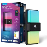 Светильник Govee H7078 Smart Outdoor Wall light, RGBICWW, IP65, WI-FI/Bluetooth, белый