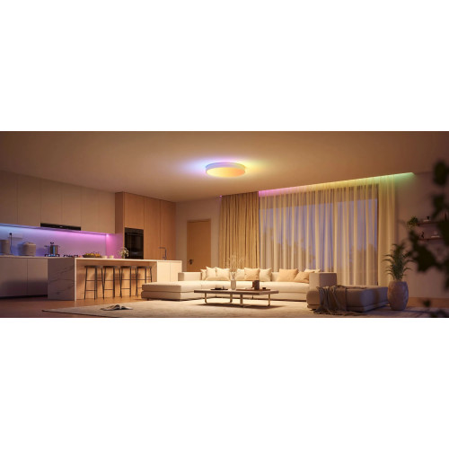 Потолочний світильник Govee 38cm Smart Ceiling Light Pro, RGBICWW, WI-FI/Bluetooth, білий