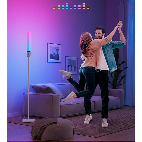 Торшер розумний Govee H6078, 1500Lm, RGBICW, WI-FI/Bluetooth, білий
