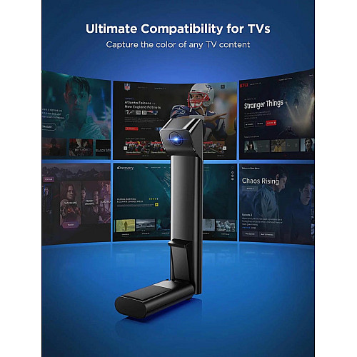 Набір адаптивного підсвічування Govee H6099 TV Backlight 3 Lite 55-65', RGBIC, WI-FI/Bluetooth, чорний