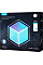 Настенный светильник Govee H106A Glide Hexagon Light Panels Ultra expansion pack, 1шт, RGBIC, WI-FI/Bluetooth, фиолетовый