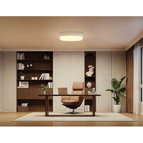 Потолочний світильник Govee H60A4 30cm Smart Square Ceiling Light, RGBWW + RGBIC, WI-FI/Bluetooth, білий