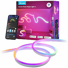 Стрічка світлодіодна розумна Govee H61D3 Neon Rope Light 2, 3м, RGBIC, WI-FI/Bluetooth, білий