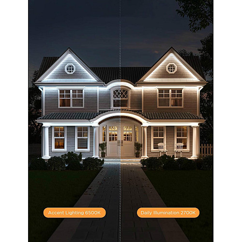 Лента светодиодная умная Govee H70A1 Phantasy Outdoor LED, 10м, RGBICWW, WI-FI/Bluetooth, белый