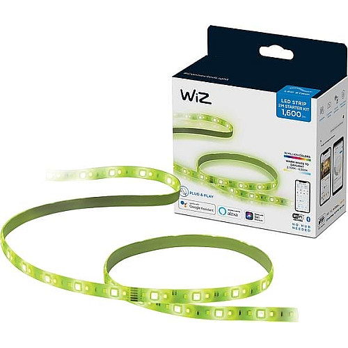Лента светодиодная умная WiZ LED 2700-6500K 1600Лм 2 метра RGB Wi-Fi умная
