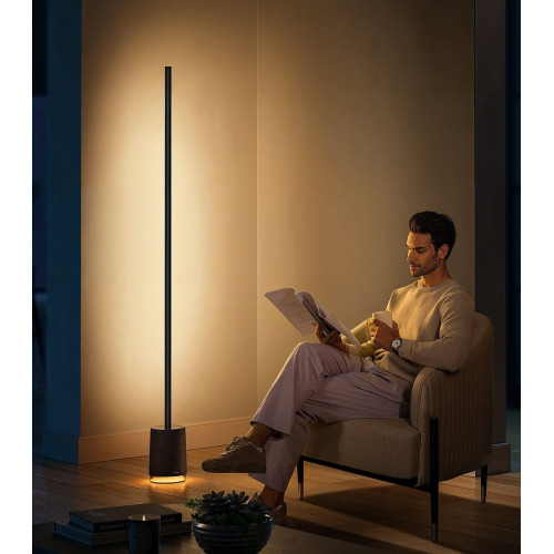 Торшер розумний Govee H6079, 1500Lm, RGBICW, with speaker, WI-FI/Bluetooth, чорний