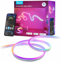 Лента светодиодная умная Govee H61D3 Neon Rope Light 2, 5м, RGBIC, WI-FI/Bluetooth, белый