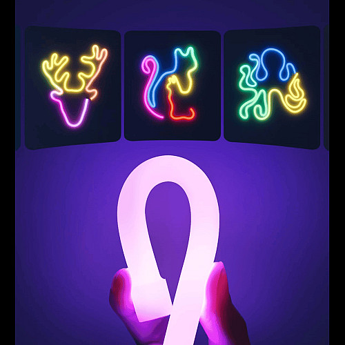 Лента светодиодная умная Govee H61D3 Neon Rope Light 2, 5м, RGBIC, WI-FI/Bluetooth, белый