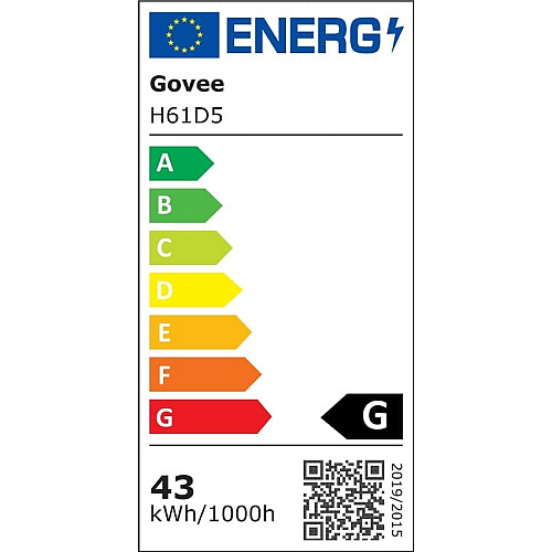 Лента светодиодная умная Govee H61D3 Neon Rope Light 2, 5м, RGBIC, WI-FI/Bluetooth, белый