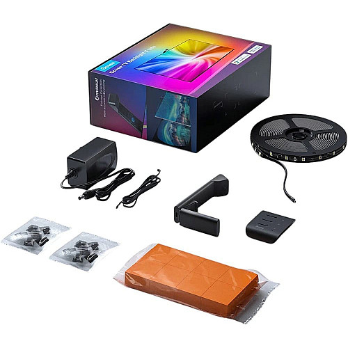 Набір адаптивного підсвічування Govee H6097 TV Backlight 3 Lite 40-50', RGBICW, WI-FI/Bluetooth, чорний