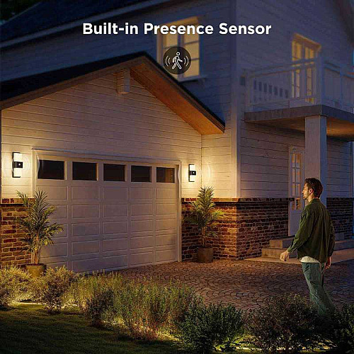 Світильник Govee H7078 Smart Outdoor Wall light, RGBICWW, IP65, WI-FI/Bluetooth, білий