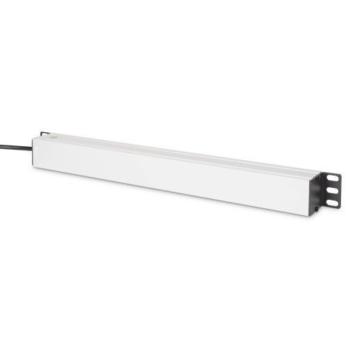 Пристрій розподілу електроживлення DIGITUS 1U, 8xSchuko, 10A, 250V, запобіжник, вилка C14