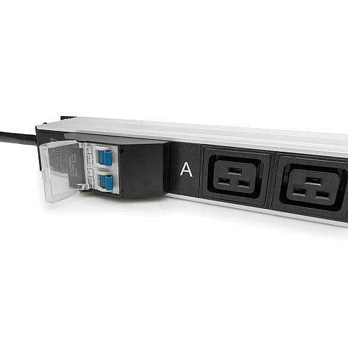 Устройство распределения электропитания DIGITUS 0U, 24xC13, 4xC19, 32A, 250V, вилка IEC 60309