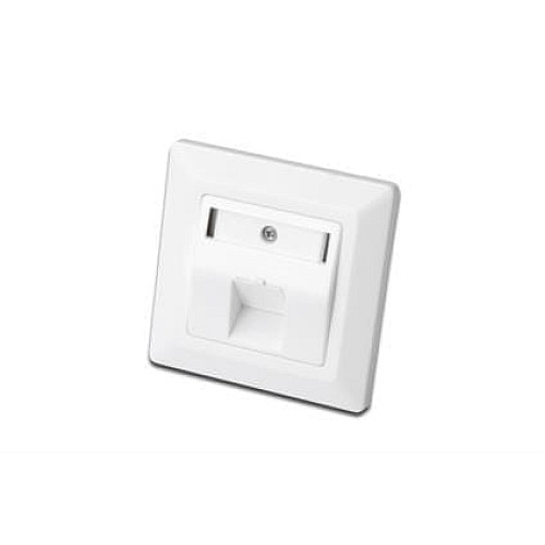 Настінна розетка 2E CАТ 6 FTP, 1xRJ45, 8P8C, для прихованої проводки