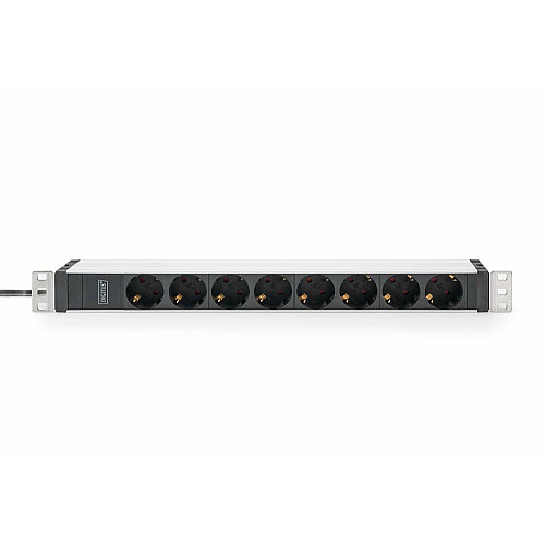 Устройство распределения электропитания DIGITUS 1U, 8xSchuko, 16A, 250V, вилка C20