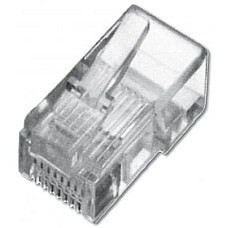 Конектор DIGITUS САТ 3 RJ11, 6P6C, 100шт.