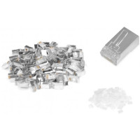 Коннектор DIGITUS CАТ 6 RJ45, STP, 100шт.