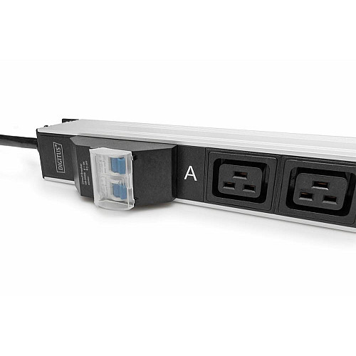 Устройство распределения электропитания DIGITUS 0U, 24xC13, 4xC19, 32A, 250V, вилка IEC 60309