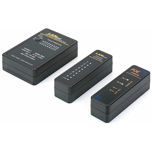 Тестер DIGITUS для мережевих кабелів, RJ45 & BNC