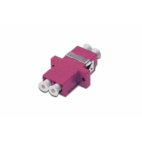 Адаптер DIGITUS LC/LC duplex, MM OM4, керам.сердечник