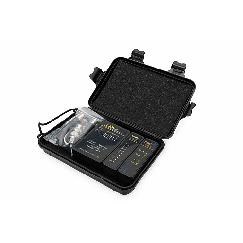 Тестер DIGITUS для мережевих кабелів, RJ45 & BNC