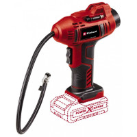 Компресор повітряний ручний Einhell CE-CC 18 Li - Solo, акумуляторний 18В PXC, до 12л/хв, 11бар, 0.76кг без АКБ та ЗП