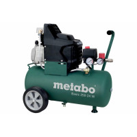 Компрессор воздушный Metabo Basic 250-24 W, 1500Вт, 24л, 110л/мин, 8бар.