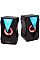Акустична система MICROLAB B-22 2.0, USB, mini-jack, чорний