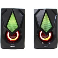 Акустическая система MICROLAB B-25 2.0, USB, LED, черный