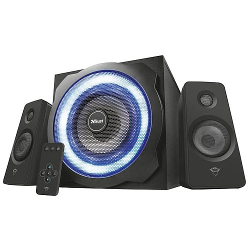 Акустична система Trust GXT 629 Tytan 2.1, 60Вт, AUX, RGB, чорний