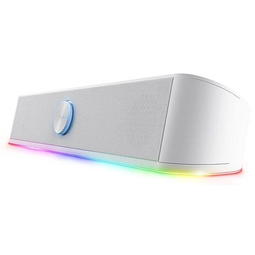 Акустична система Trust GXT 619 Thorne Саундбар, USB/AUX,  RGB, білий