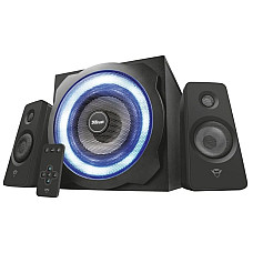 Акустична система Trust GXT 629 Tytan 2.1, 60Вт, AUX, RGB, чорний