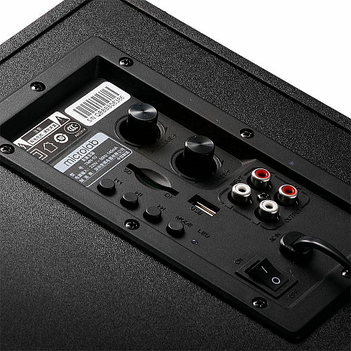 Акустична система MICROLAB TMN-9U 2.1, 40W, mini-jack, USB, SD, чорний