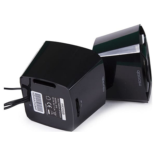 Акустична система MICROLAB B-16 2.0, USB, mini-jack, чорний