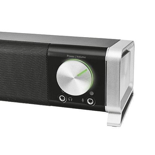 Акустична система Trust Asto Саундбар, USB/AUX, чорний