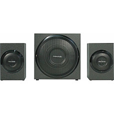 Акустична система MICROLAB M-110 2.1, 10W, mini-jack, чорний