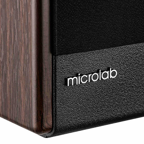 Акустична система MICROLAB SOLO 3 2.0, 40w, mini-jack/, коричневий