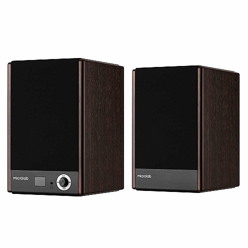 Акустическая система MICROLAB SOLO 5 2.0, 90w, mini-jack/, коричневый